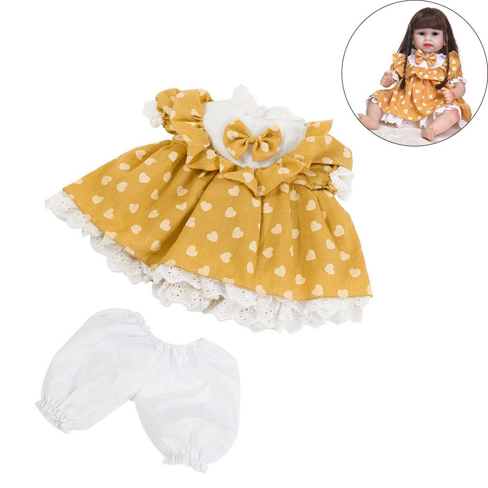 Kleidungsset für 17–19 Zoll Reborn-Puppen