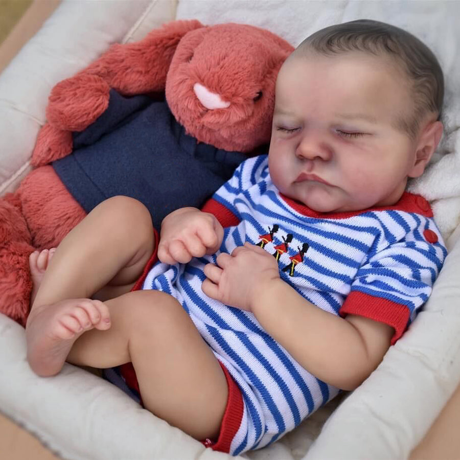 18 Zoll lebensechte Hogan Reborn Babypuppen Junge