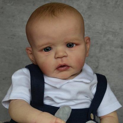 24 Zoll Reborn Puppen mit offenen Augen und bemalten Haaren - Sandie