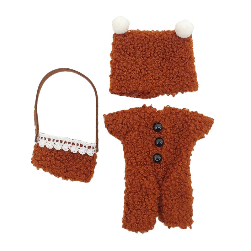 Cartoon-Kleid für 6 Zoll (15 cm) Minipuppen