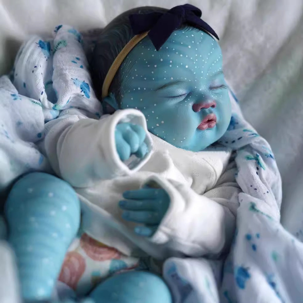 21 Zoll Augen schließen Reborn Puppe Avatar-Ashia