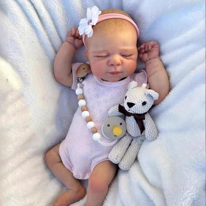 19 Zoll echte schlafende Jenny Reborn Puppe Pascale