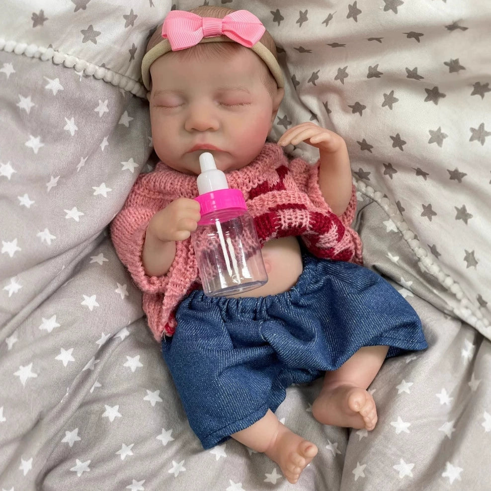 30cm Realistische schlafende Mini Reborn Puppen Mädchen-Levi