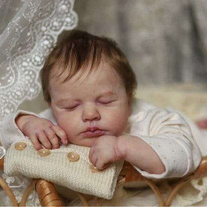 20 Zoll Reborn Babypuppe Jungen/Mädchen mit geschlossenen Augen