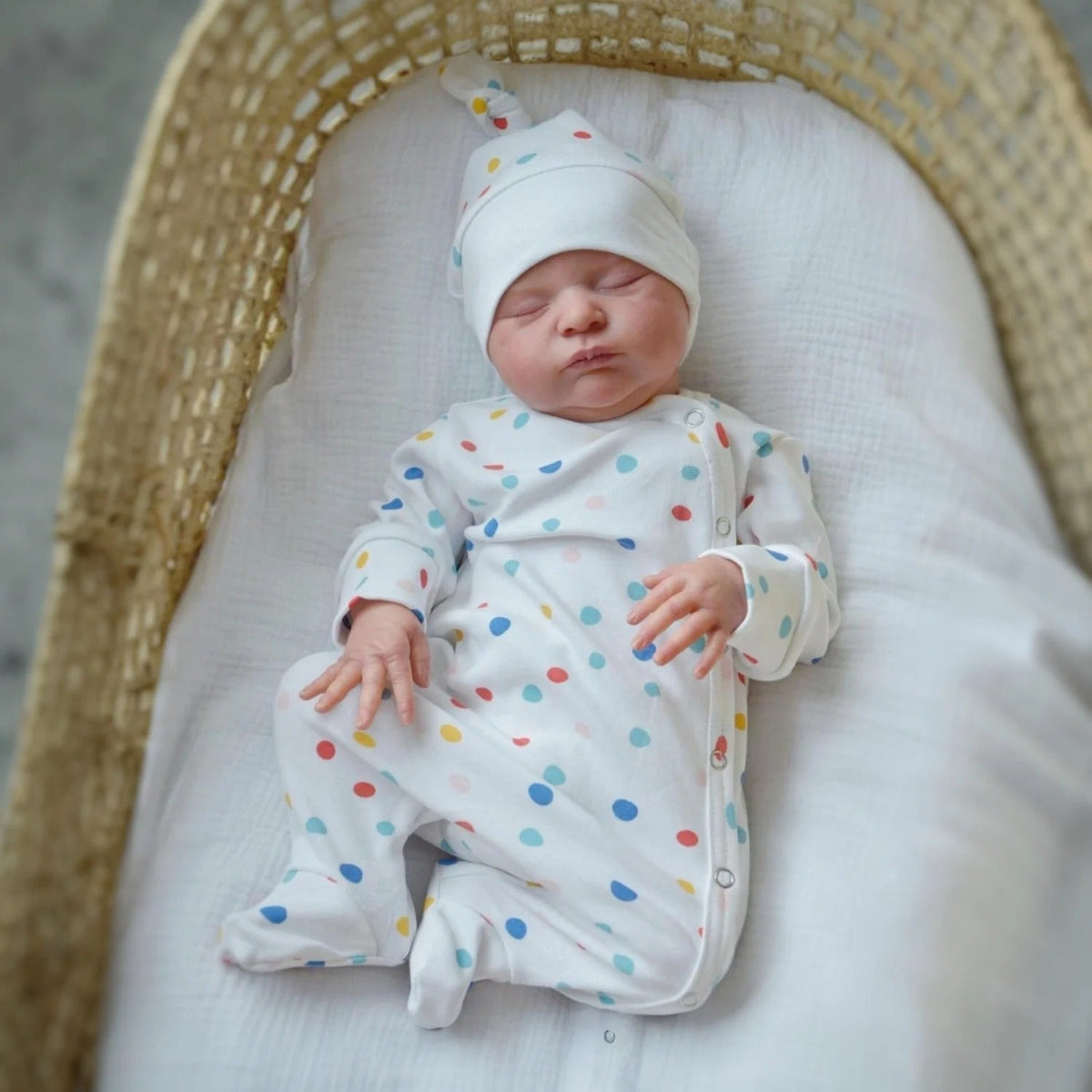 20 Zoll lebensechte schlafende Reborn Puppe – Laura