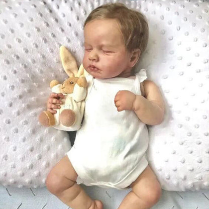 20 Zoll schlafende Reborn Puppen mit blondem Haar - Loulou