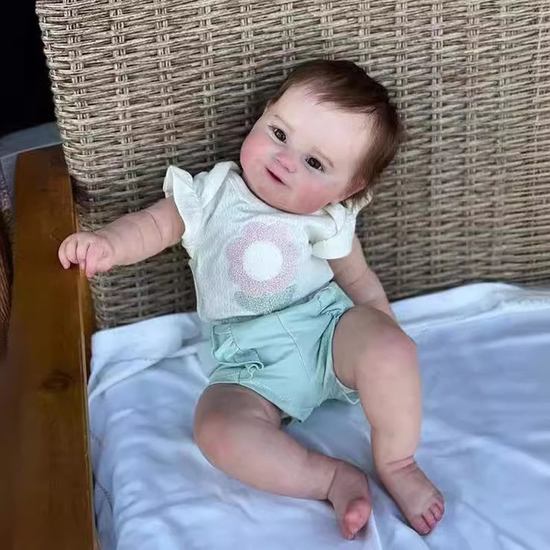 20 Zoll lebensechte Joanna Reborn Babypuppen mit offenen Augen