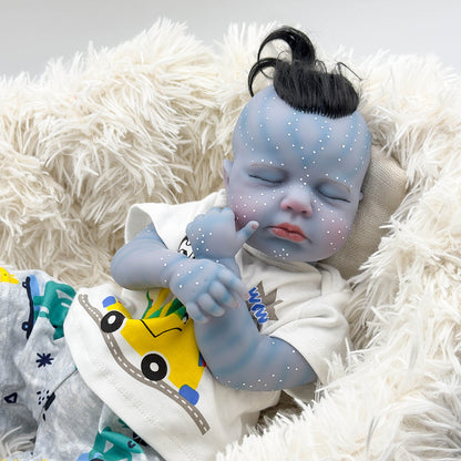 20 Zoll Rachel Geschlossene Augen Reborn Babypuppen Avatar