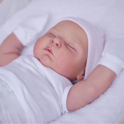 20 Zoll Gene lebensechte Reborn-Puppe mit weichem Körper und Schlaffunktion - Peaches