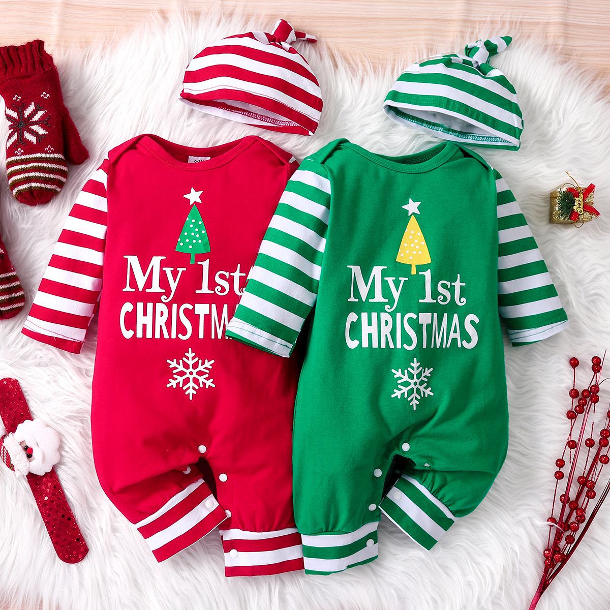 Weihnachtskleidungsset für 20-22 Zoll Reborn-Puppen