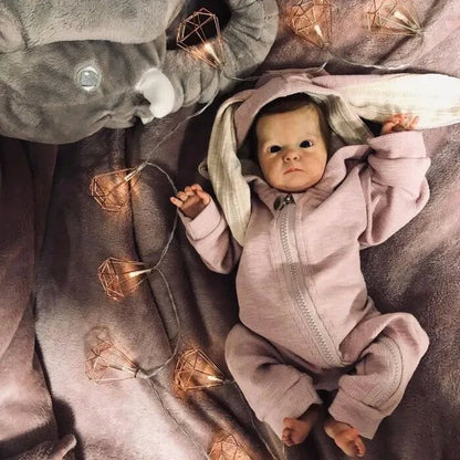 16 Zoll Kennedy süße Reborn Puppe mit offenen Augen - Tink