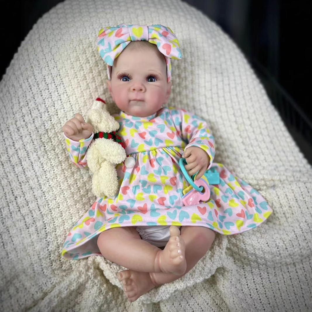 18 Zoll Kristall Offene Augen Stoffkörper Bettie Reborn Puppe