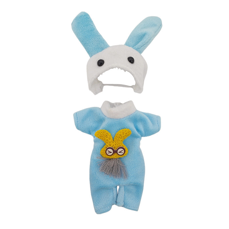 Cartoon-Kleid für 6 Zoll (15 cm) Minipuppen