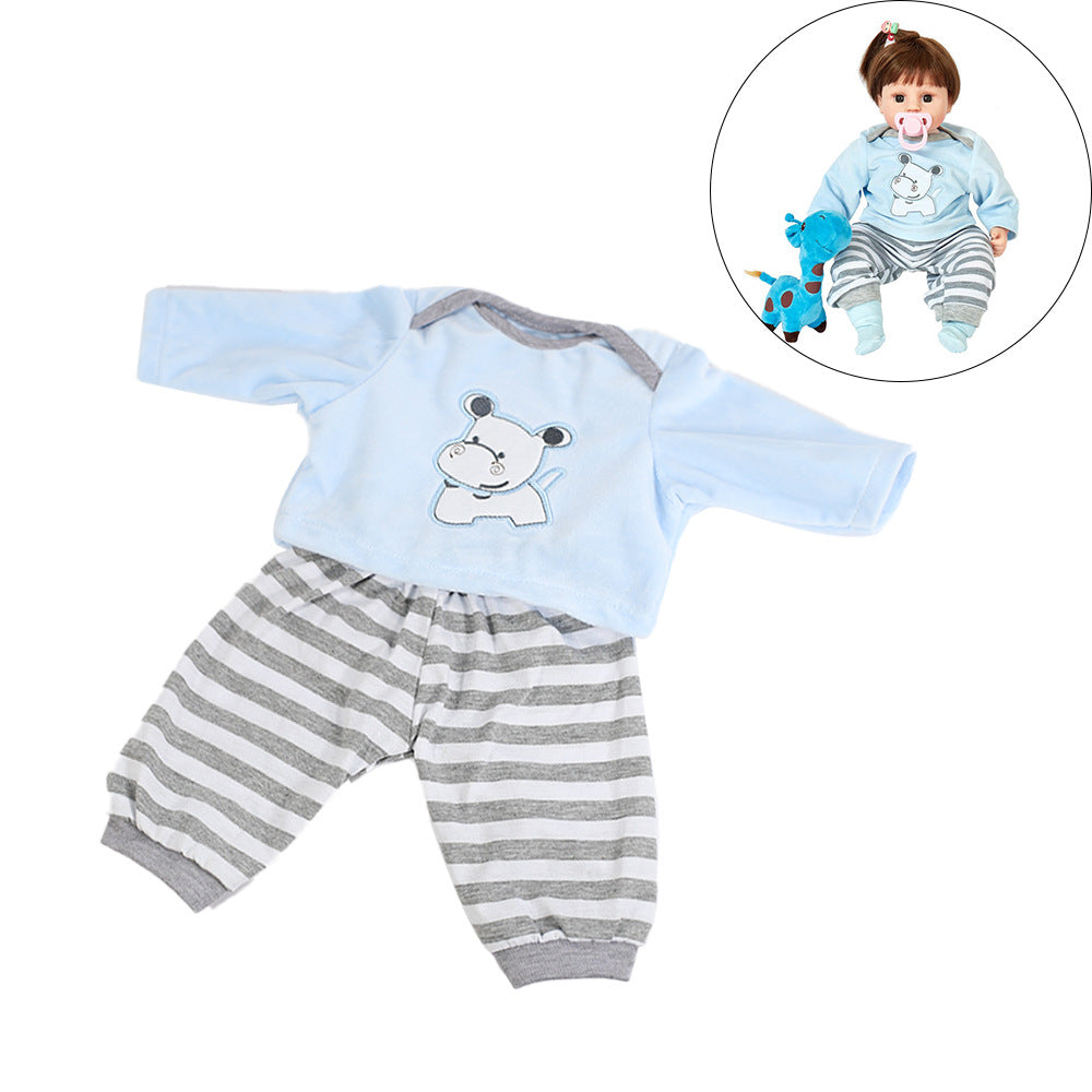 Kleidungsset für 17–19 Zoll Reborn-Puppen