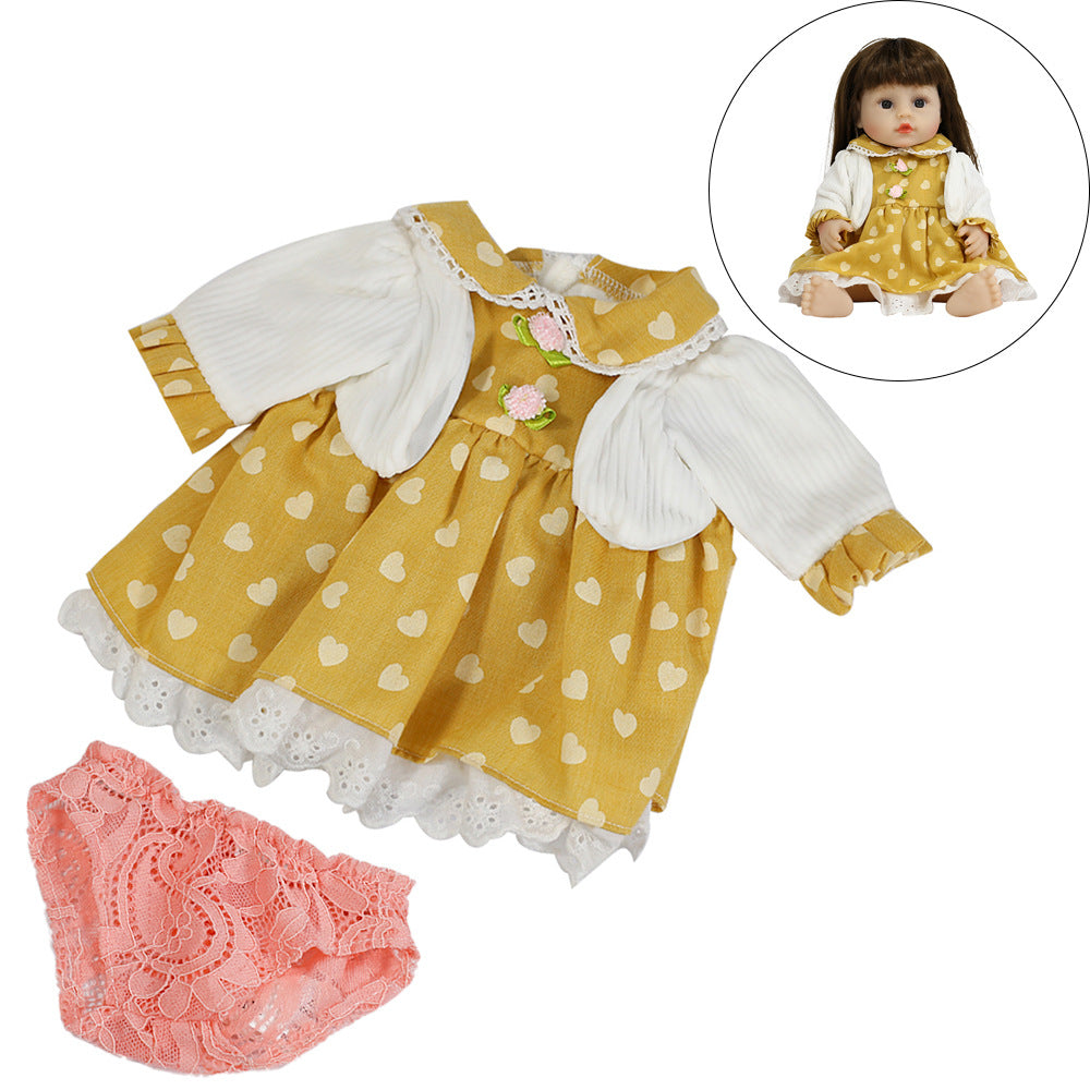 Kleidungsset für 17–19 Zoll Reborn-Puppen
