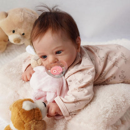 18 Zoll Jenny Reborn Puppen mit offenen Augen - Felicia