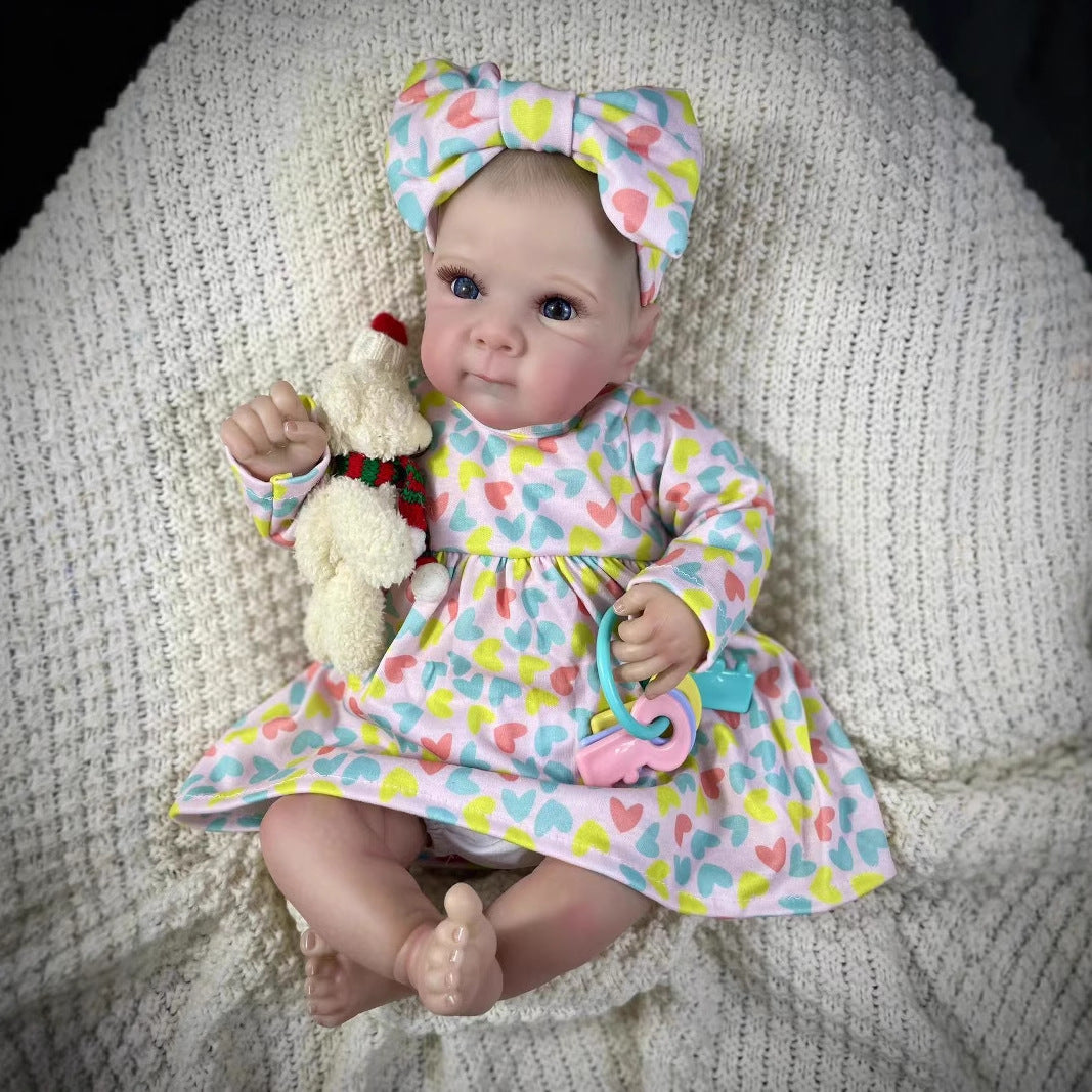 18 Zoll Kristall Offene Augen Stoffkörper Bettie Reborn Puppe