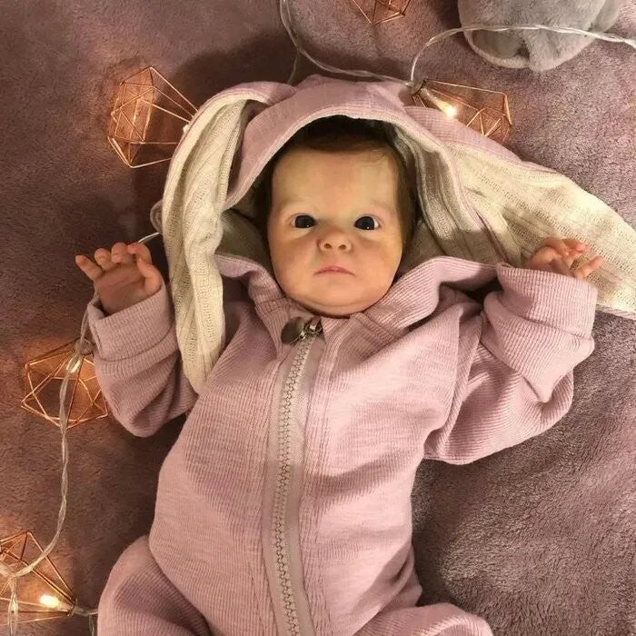 16 Zoll Kennedy süße Reborn Puppe mit offenen Augen - Tink