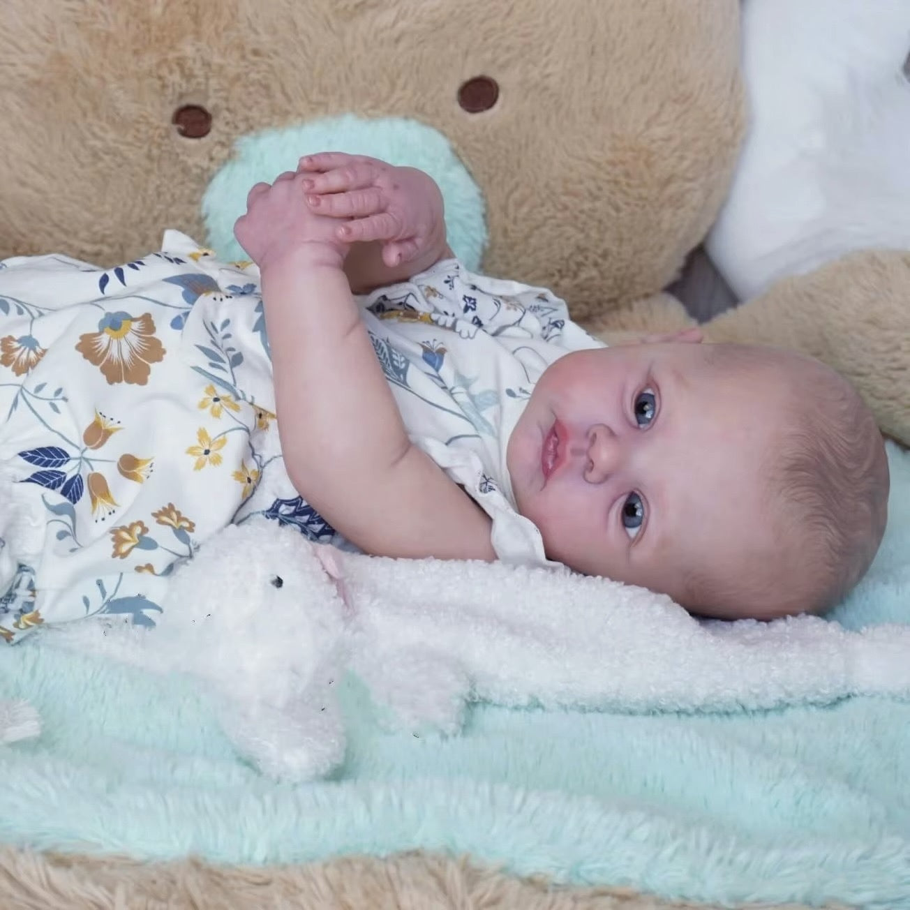 48cm offene Augen Mona Reborn Baby-Meadow