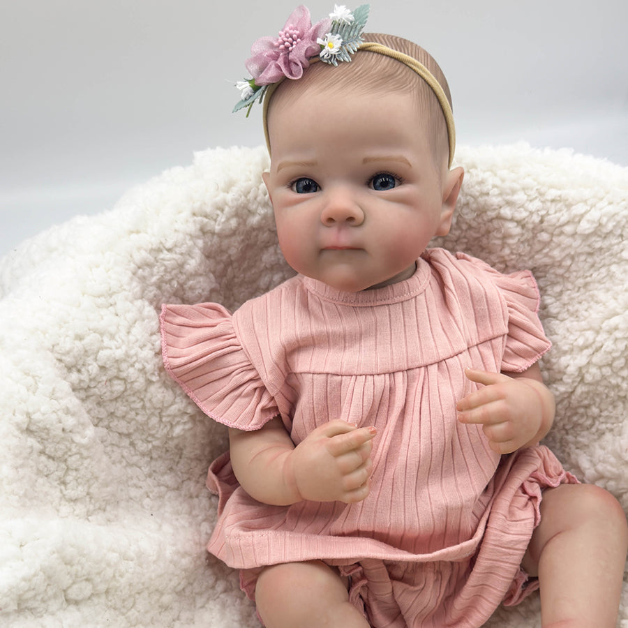 18 Zoll Vinyl Body Reborn Puppen Mädchen-Bettie