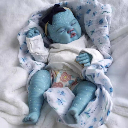 21 Zoll Augen schließen Reborn Puppe Avatar-Ashia