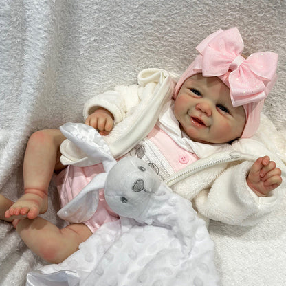 Barry 19 Zoll Reborn Puppen mit offenen Augen - Vivienne