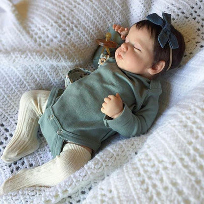 20 Zoll schlafende Reborn Puppen mit kurzen Haaren - Loulou