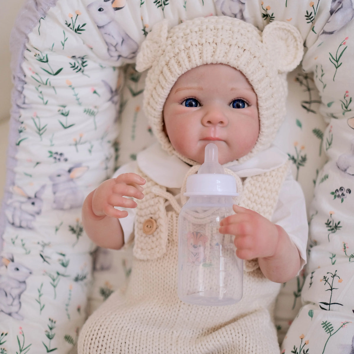 19 Zoll lebensechter Vollvinylkörper Reborn Baby Mädchen-Bettie