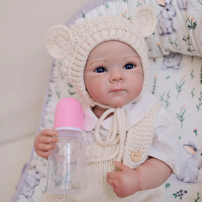 19 Zoll lebensechter Vollvinylkörper Reborn Baby Mädchen-Bettie