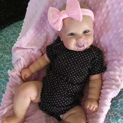 20 Zoll realistischer weicher Körper offene Augen Reborn Puppe-Maddie
