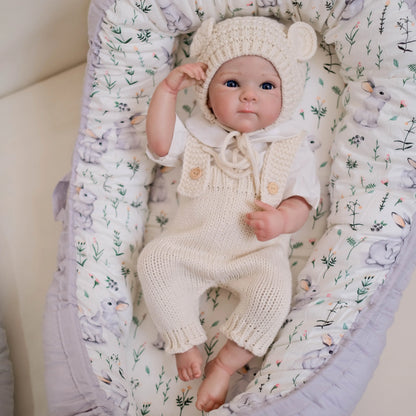 19 Zoll lebensechter Vollvinylkörper Reborn Baby Mädchen-Bettie