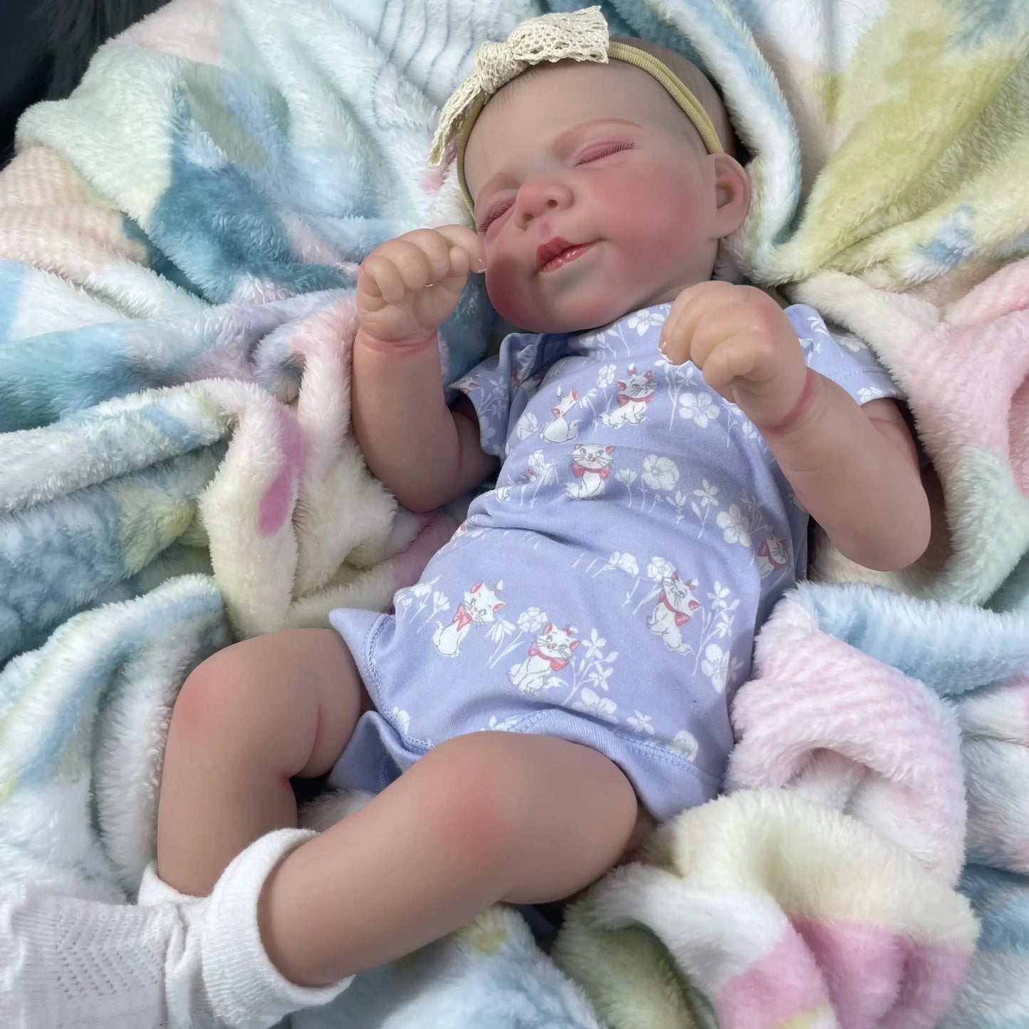 19 Zoll realistische Reborn-Puppe mit weichem Körper Zwillingsschwestern – Pascale und Elijah