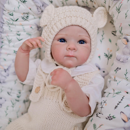 19 Zoll lebensechter Vollvinylkörper Reborn Baby Mädchen-Bettie