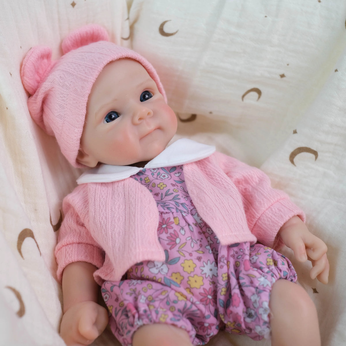 30 cm weiches Vollsilikon Reborn Baby Bettie