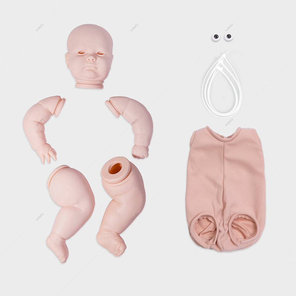 23 Zoll unlackierter Joseph Augen auf Reborn-Puppen Kit