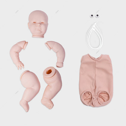 23 Zoll unlackierter Joseph Augen auf Reborn-Puppen Kit
