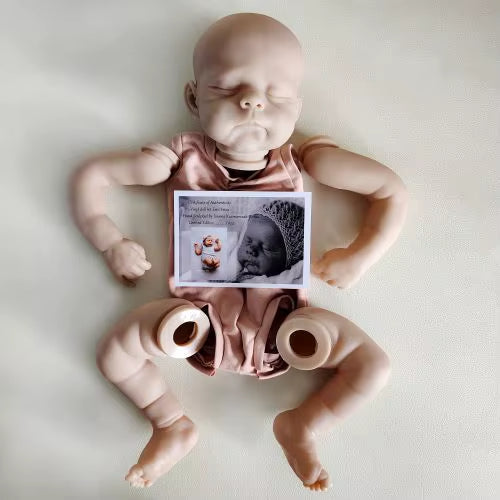 21 Zoll geschlossene Augen unbemalt Eric Reborn Puppenbausatz