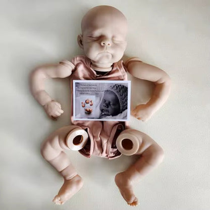 21 Zoll geschlossene Augen unbemalt Eric Reborn Puppenbausatz