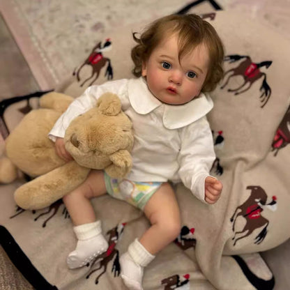 Mamie 24 Zoll/60 Cm Lebensechte Reborn Mädchen Puppen