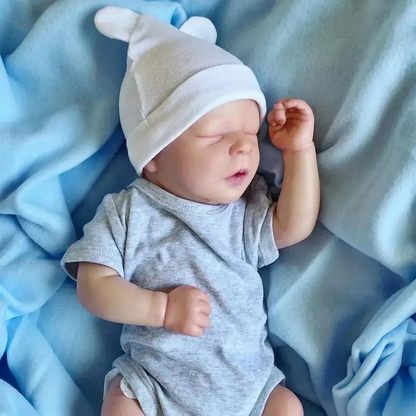 18 Zoll schlafender Darren mit geschlossenen Augen Reborn Puppen Jungen/Mädchen