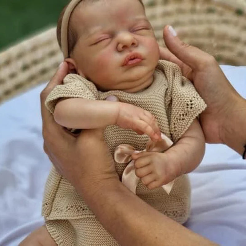 19 Zoll May Geschlossene Augen Rebornpuppen-Romy