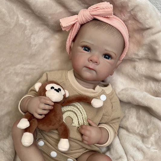 18 Zoll Helen offene Augen Stoffkörper Reborn Puppe-Bettie