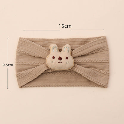 Niedliches Hasen-Baby-Stirnband aus Nylon