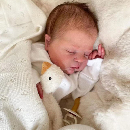 19 Zoll realistische Elroy Reborn Puppe mit geschlossenen Augen