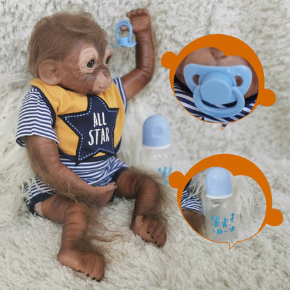 20 Zoll Reborn Affe Baby Puppe Junge