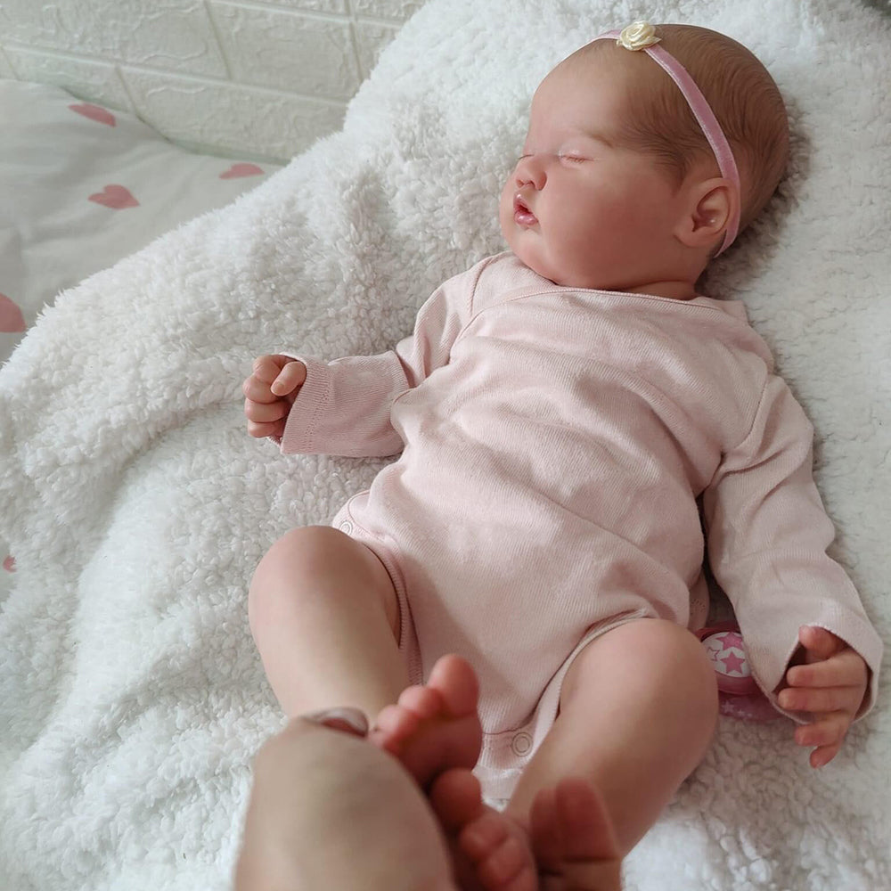 19 Zoll Meroy lebensechte wiedergeborene Babypuppen - Ashia