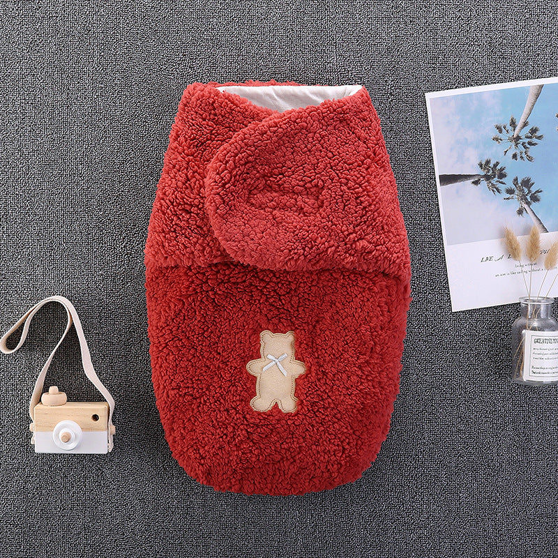 Plüsch Babyschlafsack für 16-24 Zoll Reborn Puppen