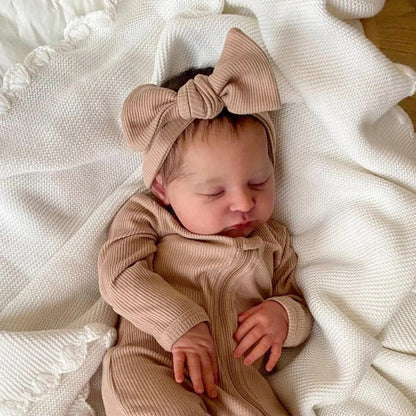 20 Zoll Avery Geschlossene Augen Rebornpuppen Mädchen-Laura