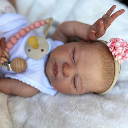 20 Zoll Lindsay Augen schließen Reborn Puppen-Laura