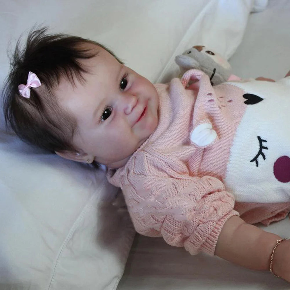20 Zoll May Augen auf Reborn-Puppen Mädchen-Maddie